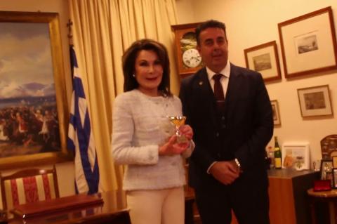 ArgolidaPortal.gr Ναύπλιο - Συνάντηση Γιάννας Αγγελοπούλου με τον δήμαρχο Δ. Κωστούρο